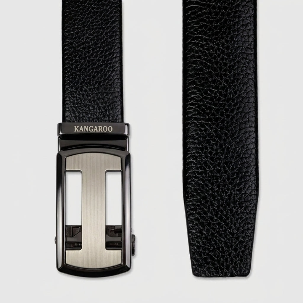 🖤 KANGAROO Premium Black Auto-Lock Belt for Men