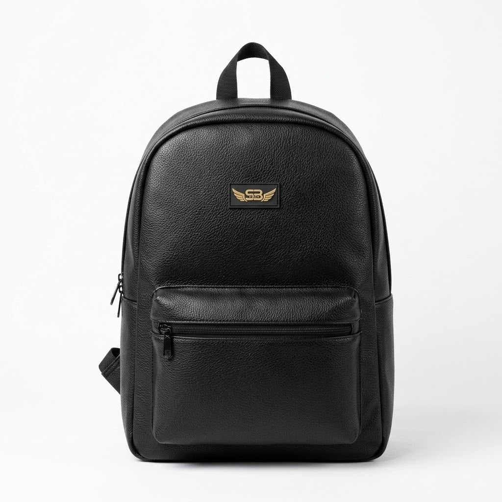🎒 Premium Black College Backpack – Stylish, Spacious & Everyday Essential