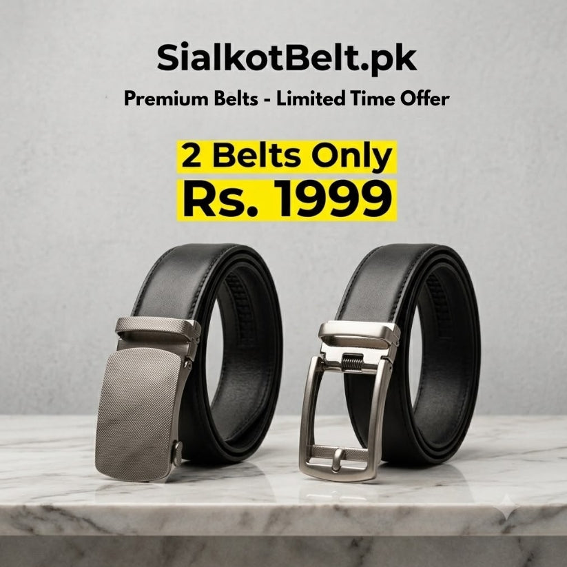 GRAND DEAL OFFER: 2 PREMIUM BELTS!