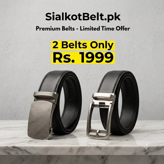 GRAND DEAL OFFER: 2 PREMIUM BELTS!