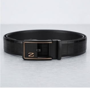 Luxury Automatic Lock Leather Belt For Men