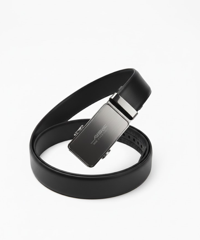 Imported Ratchet Belt – Grain Black