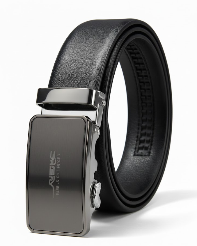 Imported Ratchet Belt – Grain Black