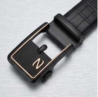 Luxury Automatic Lock Leather Belt For Men