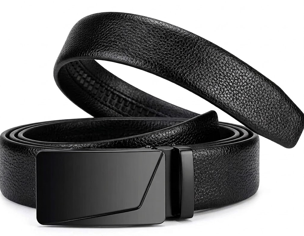 Imported Ratchet Belt – Grain Black