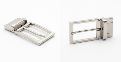 2-in-1 Silver Premium Buckle