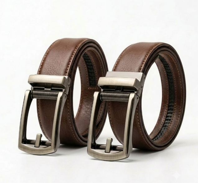 Premium Men's Auto Lock Belt-Brown
