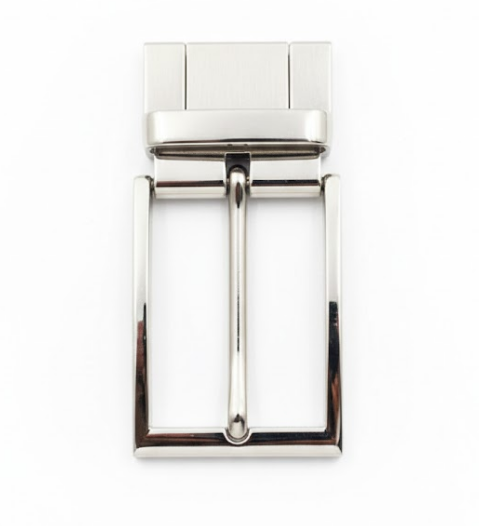 2-in-1 Silver Premium Buckle