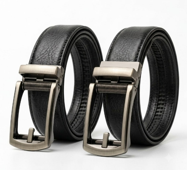 Premium Men's Auto Lock Belt-BLACK