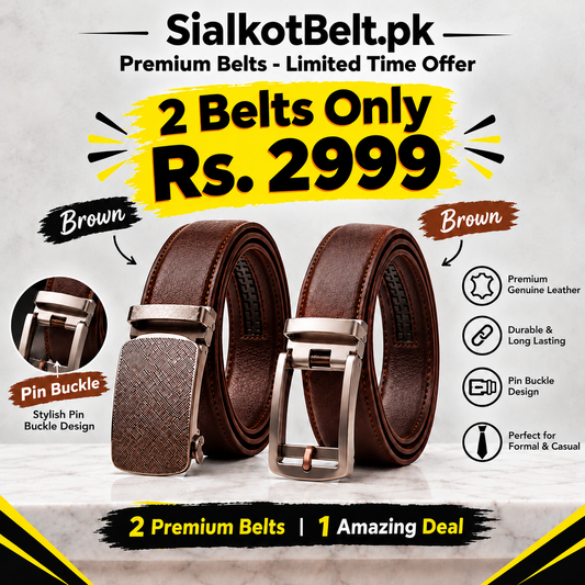 Premium Leather Belts for Men.🤎 Brown Belt