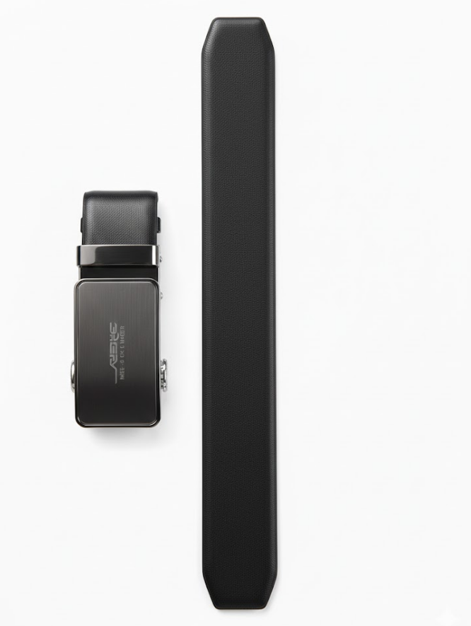 Imported Ratchet Belt – Grain Black