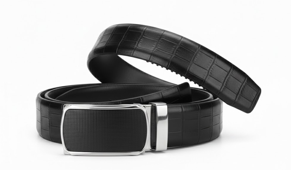 Auto Lock Belt – Pattern Black