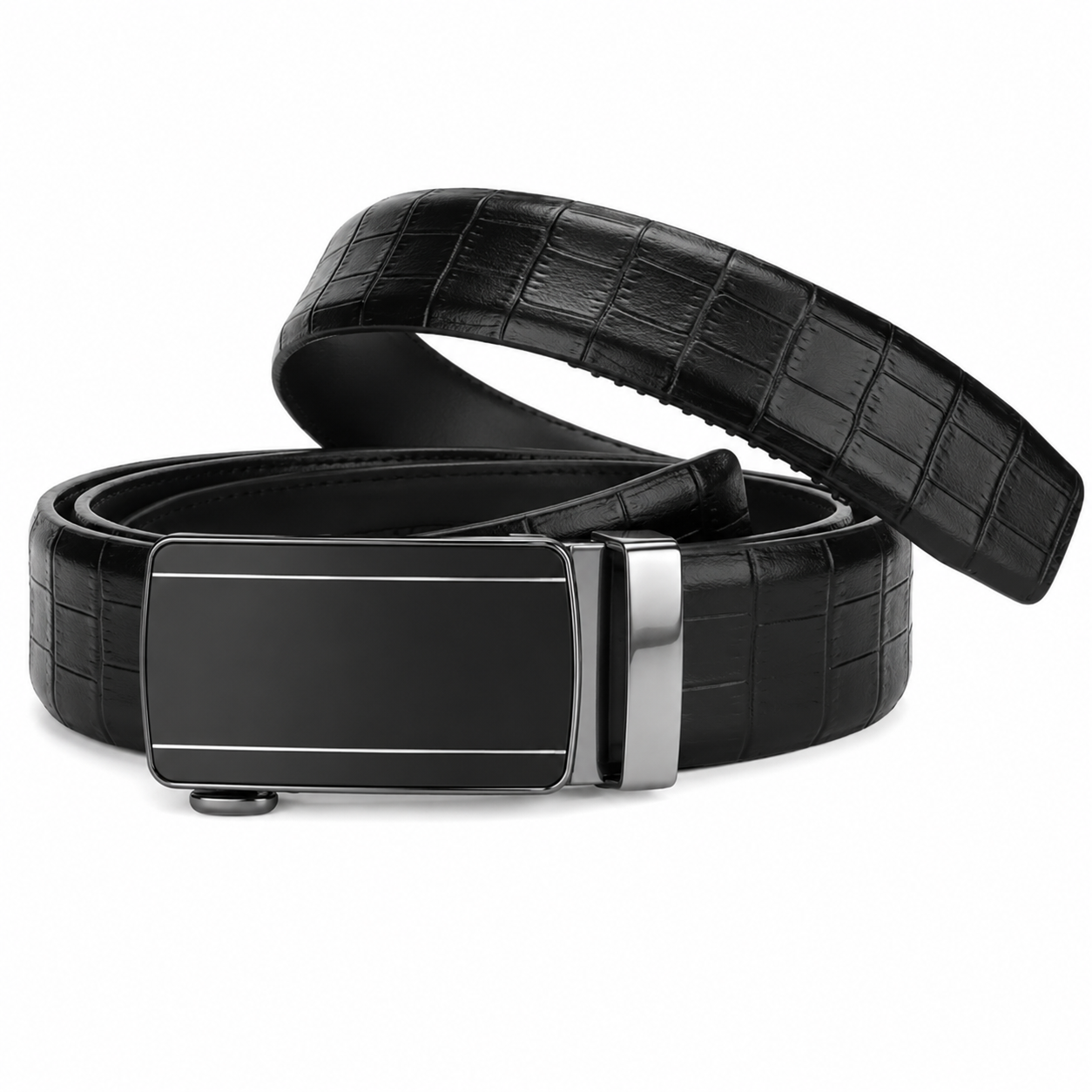 Auto Lock Belt – Pattern Black