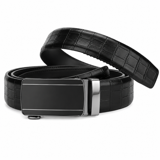 Auto Lock Belt – Pattern Black