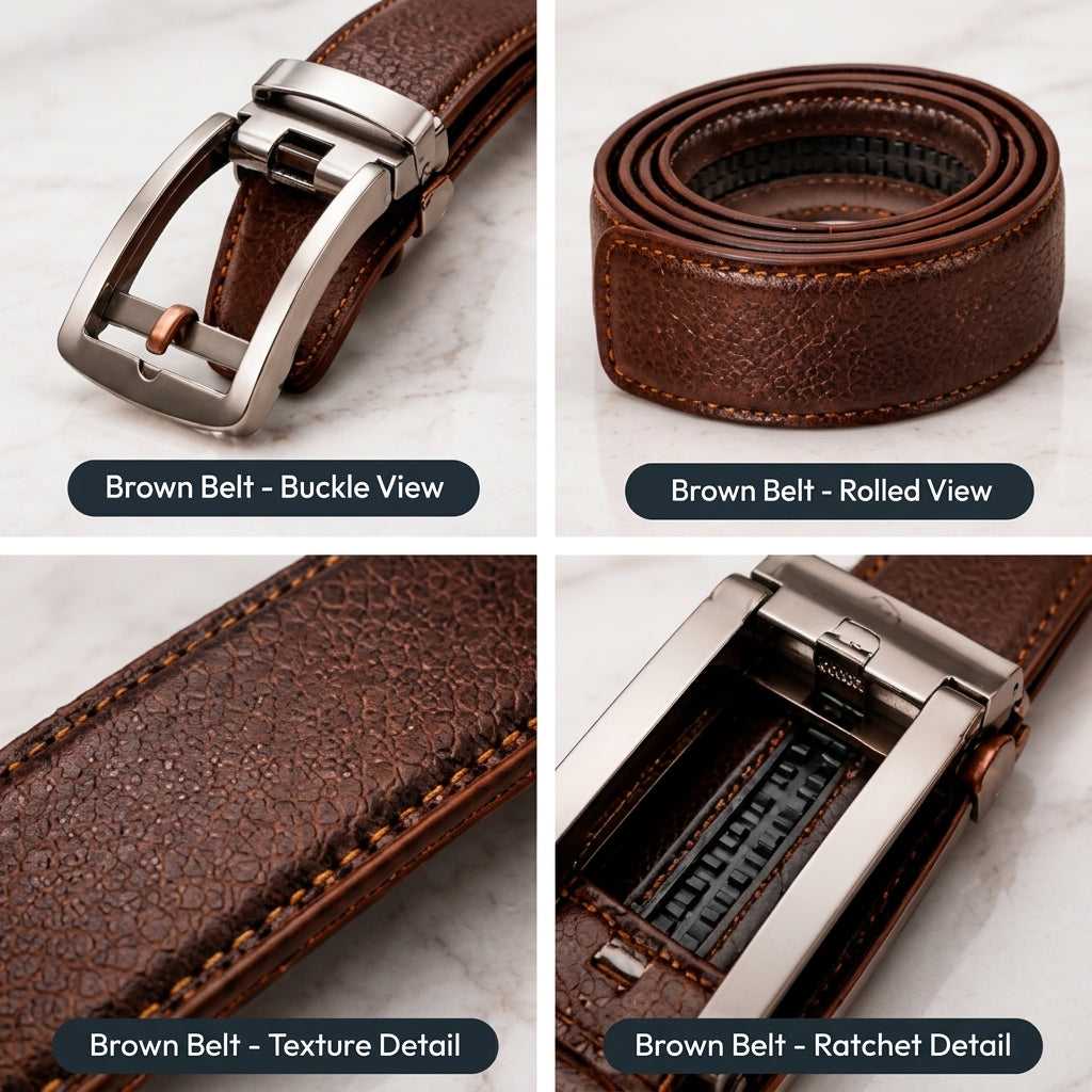 Premium Leather Belts for Men.🤎 Brown Belt