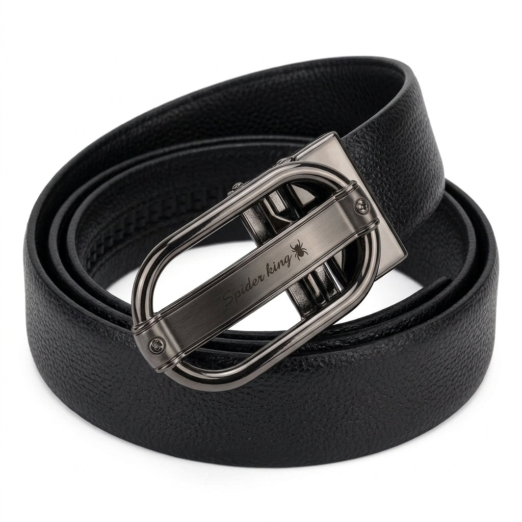 🖤 Premium Black Auto-Lock Belt for Men – Stylish & Elegan