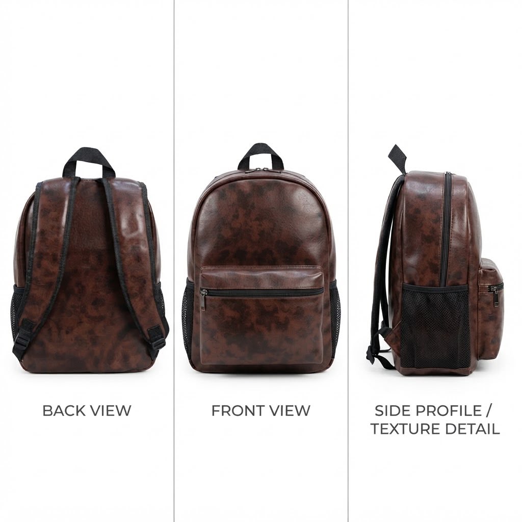 Premium College Backpack – Stylish Spacious & Comfortable 🤎📚