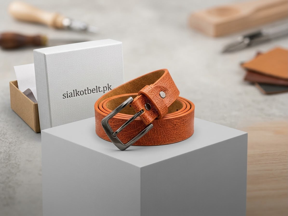 🤎 Classic Premium Brown Leather Belt for Men